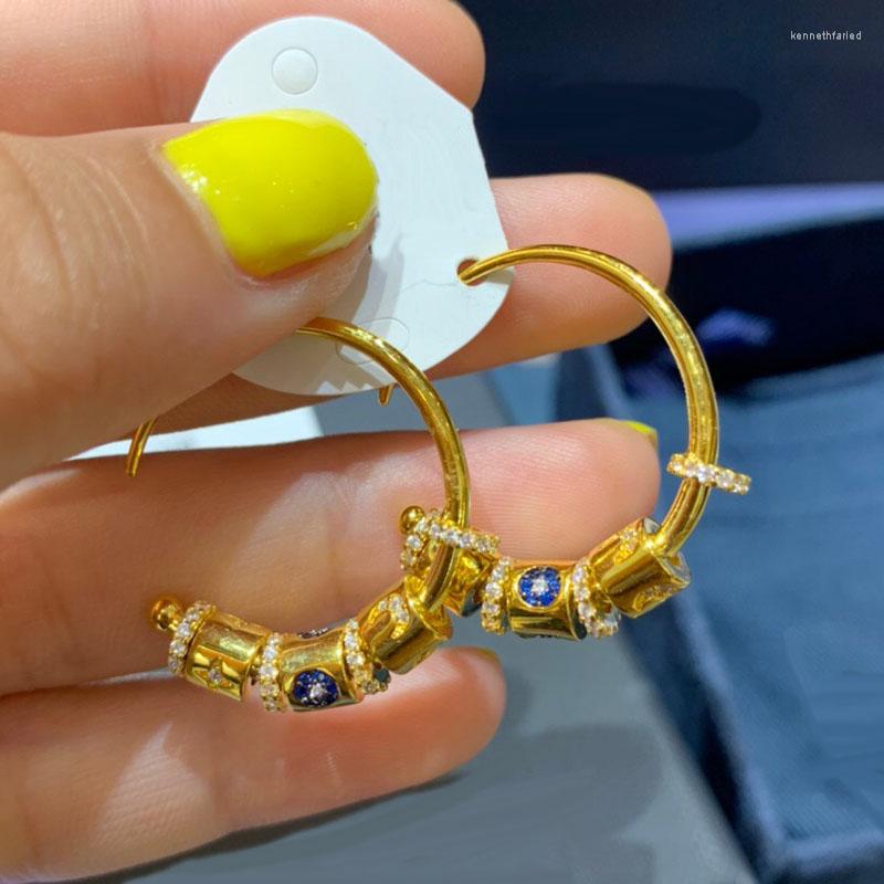 Dangle Earrings UMGODLY Copper Jewelry Yellow Gold Color Sliding Multi Hoop With Mysterious Egyptian Patterns For Women
Dangle Earrings UMGODLY Copper Jewelry Yellow Gold Color Sliding Multi Hoop With Mysterious Egyptian Patterns For Women