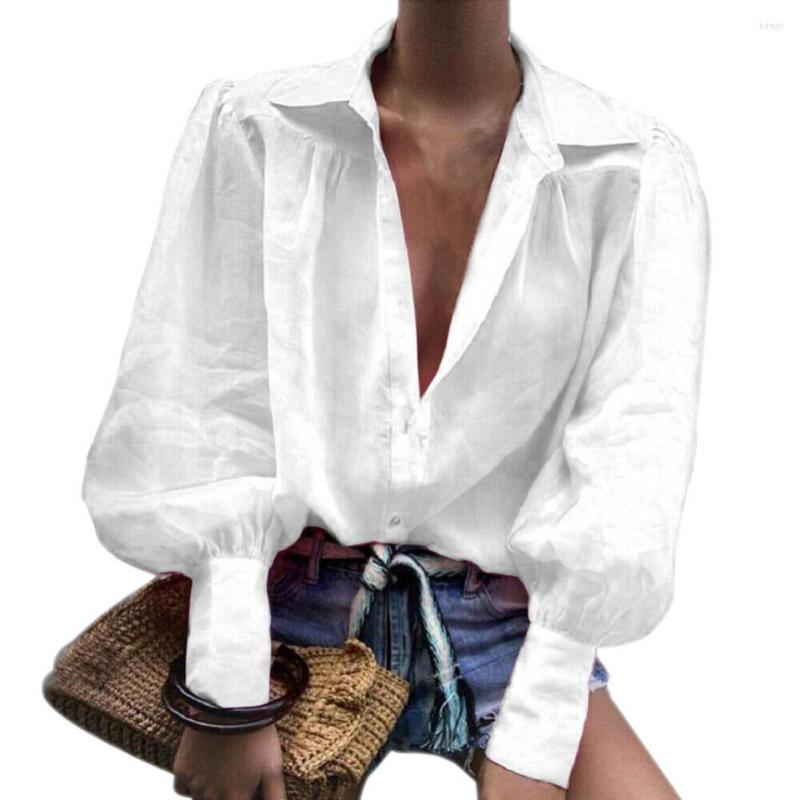 Women' Blouses Office Lady Long Puff Sleeve Turn Down Collar Button Shirt Loose Blouse Top, Black
Women' Blouses Office Lady Long Puff Sleeve Turn Down Collar Button Shirt Loose Blouse Top, Black