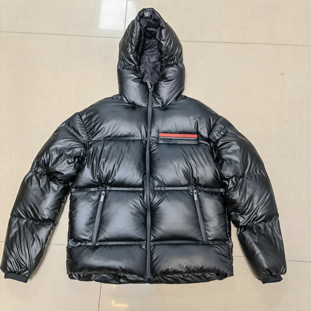 Black Nylon Down Jacket For Men Hooded Puffer Designer Padded Coat Front Pocket Quilted Parkas, Dustbag
Black Nylon Down Jacket For Men Hooded Puffer Designer Padded Coat Front Pocket Quilted Parkas, Dustbag