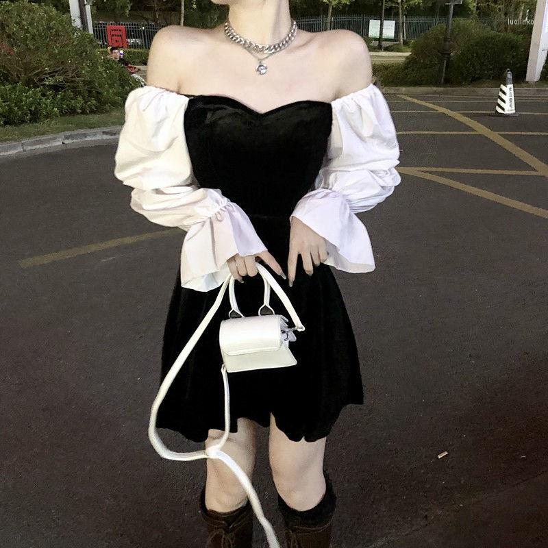 Casual Dresses Heydress Sexy Off Shoulder Elegant Dress Women Patchwork Party Mini Female High Street Korean Backless Plus Size, Black
Casual Dresses Heydress Sexy Off Shoulder Elegant Dress Women Patchwork Party Mini Female High Street Korean Backless Plus Size, Black