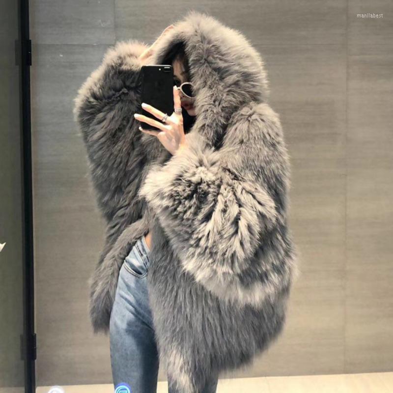 Women' Fur 2022 Winter Fashion Trend Solid Color Simple Fake Coat Women Thickening Keep Warm Hooded Collar Temperament Jacket, Beige
Women' Fur 2022 Winter Fashion Trend Solid Color Simple Fake Coat Women Thickening Keep Warm Hooded Collar Temperament Jacket, Beige