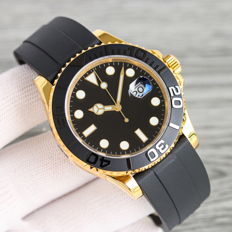 Clean factory luxury watches mens Gold Yach watch ceramic bezel Master 904L ETA2824 movement sapphire waterproof luminous wristwatches with box, 01 with box
Clean factory luxury watches mens Gold Yach watch ceramic bezel Master 904L ETA2824 movement sapphire waterproof luminous wristwatches with box, 01 with box