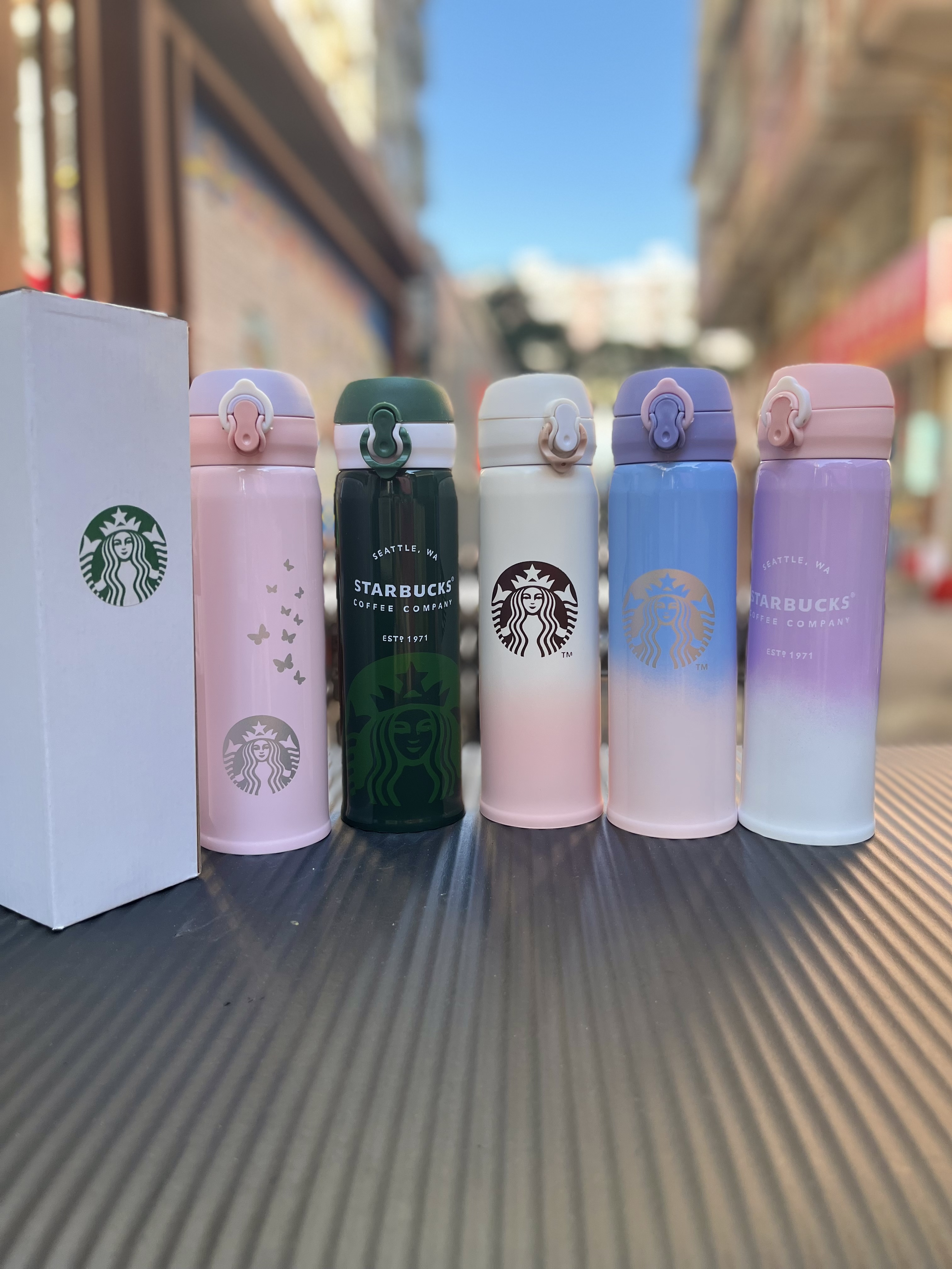 450ml Starbucks Thermos Cup Vacuum Flasks Stainless Steel Insulated Cups Coffee Mug Factory Price, Multi-color
450ml Starbucks Thermos Cup Vacuum Flasks Stainless Steel Insulated Cups Coffee Mug Factory Price, Multi-color