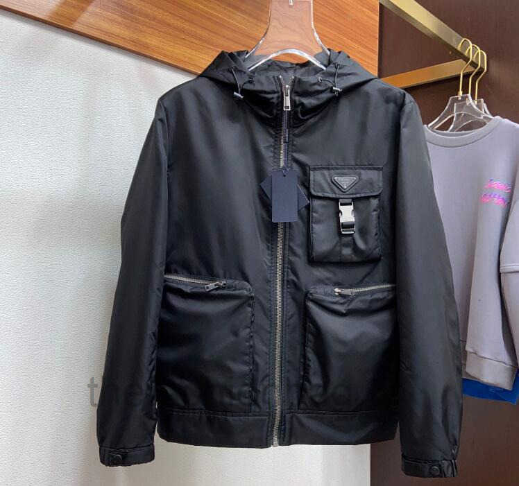 Men's Jackets Early spring New European and American fashion brand simple metal buckle big pocket trend versatile light ripe jacket men, Black
Men's Jackets Early spring New European and American fashion brand simple metal buckle big pocket trend versatile light ripe jacket men, Black