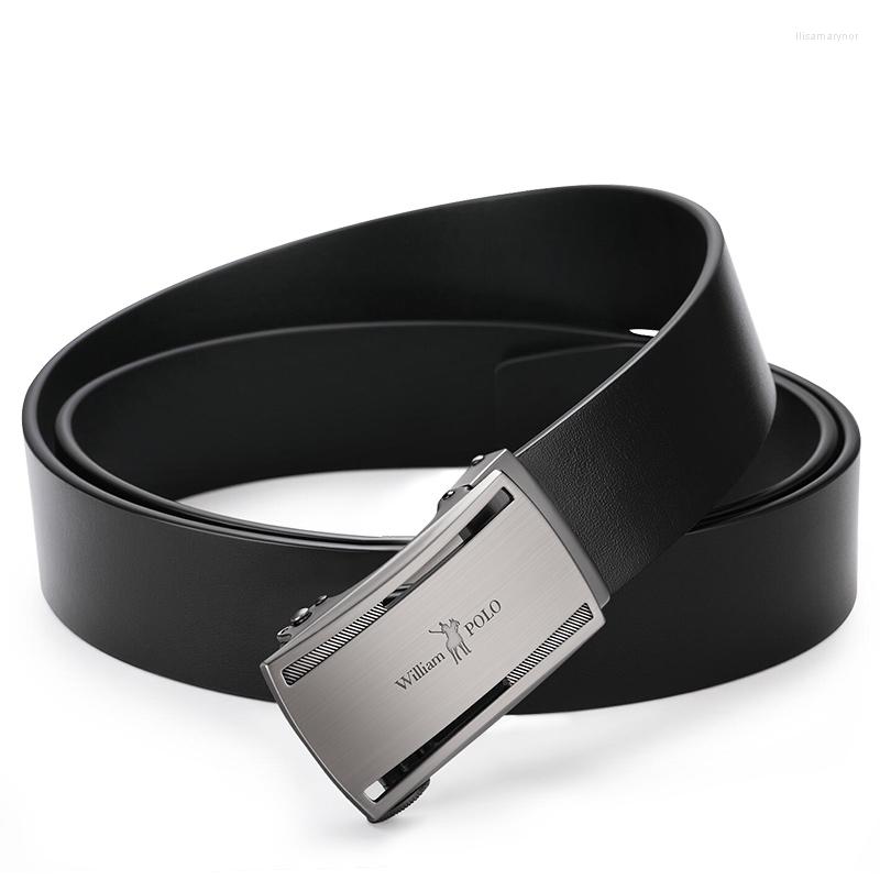 Belts Retro Men's Fashion Belt Cowhide Automatic Buckle High-end Brand Trouser, Black
Belts Retro Men's Fashion Belt Cowhide Automatic Buckle High-end Brand Trouser, Black