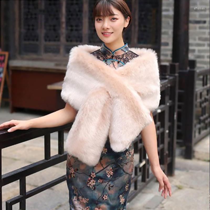 Women's Fur Women Winter Faux Cape Wrap Scarf Ladies Thick Warm Scarves Shawl Imitation Jacket Shrug Bridal Wedding Accessories, 33
Women's Fur Women Winter Faux Cape Wrap Scarf Ladies Thick Warm Scarves Shawl Imitation Jacket Shrug Bridal Wedding Accessories, 33