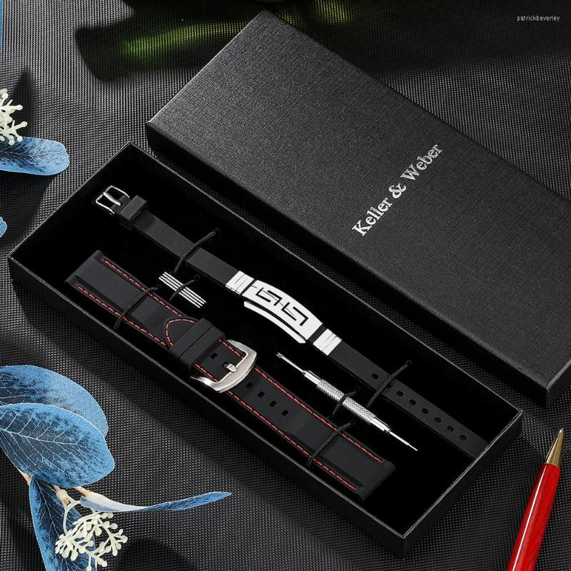 Watch Bands Silicone Straps For Watches 20mm 22mm 24mm Fashion Casual Black Watchband And Bracelet Set Gifts Men Band Accessories
Watch Bands Silicone Straps For Watches 20mm 22mm 24mm Fashion Casual Black Watchband And Bracelet Set Gifts Men Band Accessories