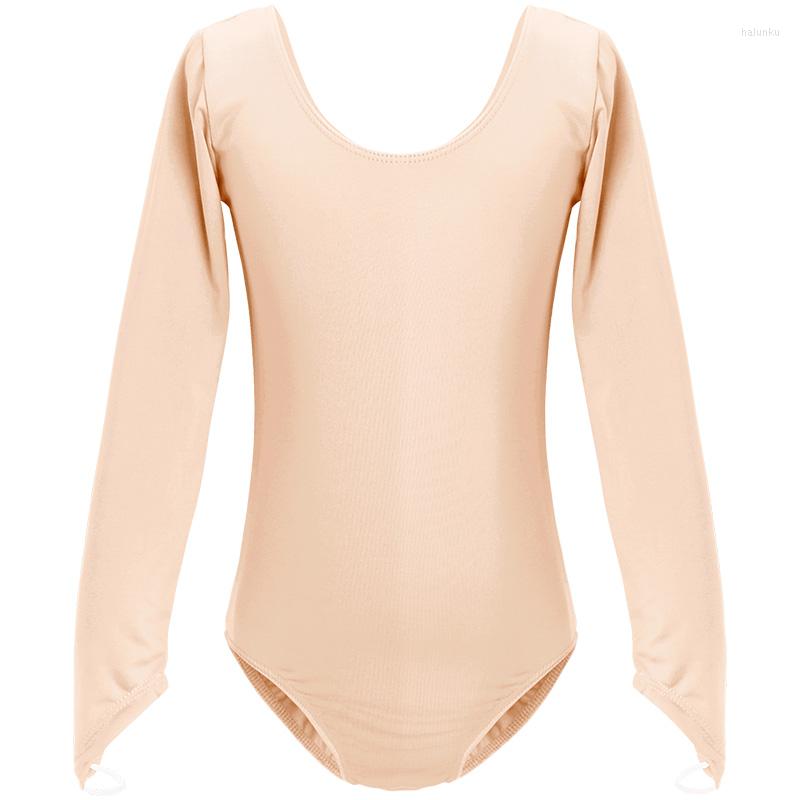 Stage Wear Kids Long Sleeve Mesh Effect Nude Gymnastics/Ballet Leotard Dance Girls High Elasticity Skin Underwear Body, Open crotch
Stage Wear Kids Long Sleeve Mesh Effect Nude Gymnastics/Ballet Leotard Dance Girls High Elasticity Skin Underwear Body, Open crotch