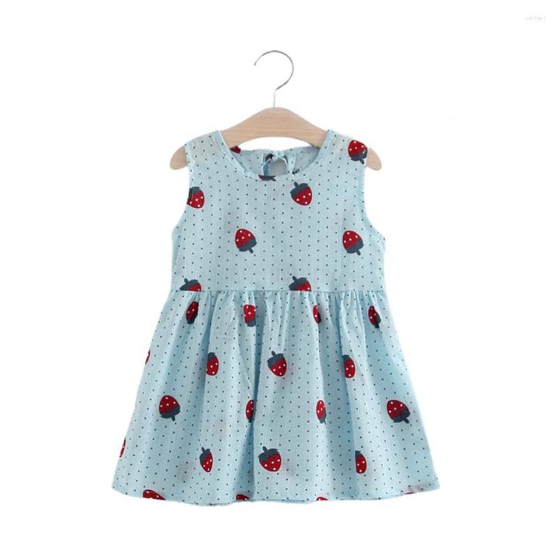 Girl Dresses Fashion Dress Soft Casual Delicate Decorative Swing Sleeveless Strawberry Little, Pink
Girl Dresses Fashion Dress Soft Casual Delicate Decorative Swing Sleeveless Strawberry Little, Pink