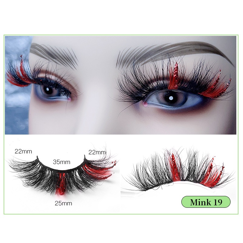 Curly Thick Color Glitter False Eyelashes Naturally Soft & Vivid Hand Made Reusable Multilayer Mink Fake Lashes Extensions Eyes Makeup 14 Models Available DHL
Curly Thick Color Glitter False Eyelashes Naturally Soft & Vivid Hand Made Reusable Multilayer Mink Fake Lashes Extensions Eyes Makeup 14 Models Available DHL