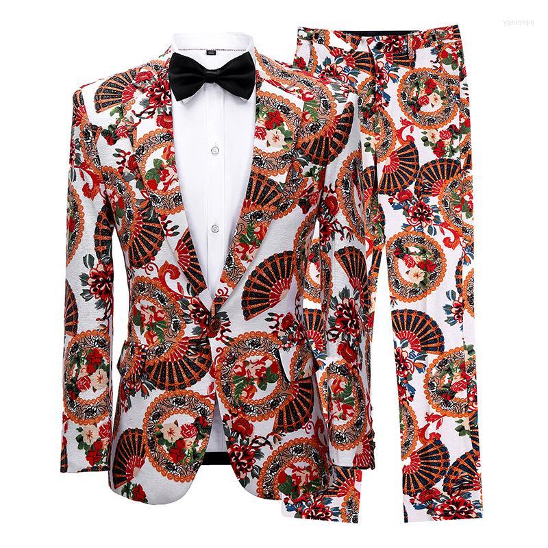Men's Suits Men's & Blazers Red Printing Man Costume Custom Made Slim Fits Social Blazer Show Wedding Clothing Office Sets Prom Jacket, As photo 
Men's Suits Men's & Blazers Red Printing Man Costume Custom Made Slim Fits Social Blazer Show Wedding Clothing Office Sets Prom Jacket, As photo
