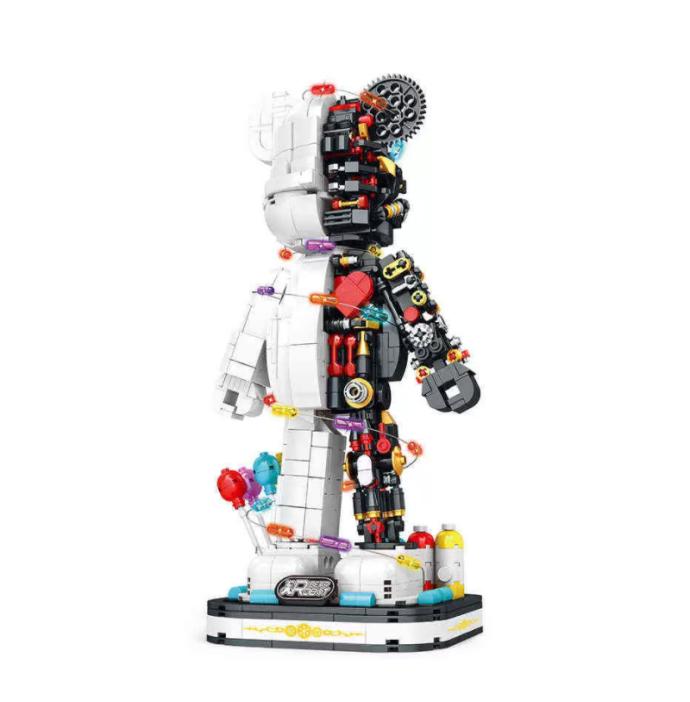 Legos Rbrick Blocks 800pcs Bearbrick Model with Light Creative Assembling 3D Building Blocks DIY Educational Toys HandMade Gifts 2882860
Legos Rbrick Blocks 800pcs Bearbrick Model with Light Creative Assembling 3D Building Blocks DIY Educational Toys HandMade Gifts 2882860