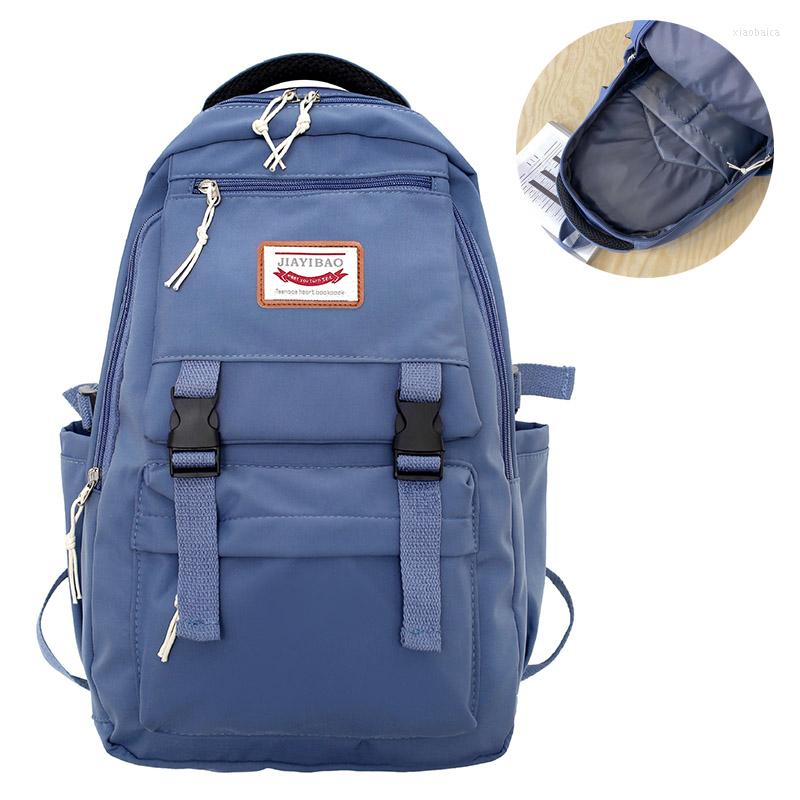 School Bags Women's Fashion Backpack Versatile Nylon Student Schoolbag High Large Capacity M243, Black
School Bags Women's Fashion Backpack Versatile Nylon Student Schoolbag High Large Capacity M243, Black