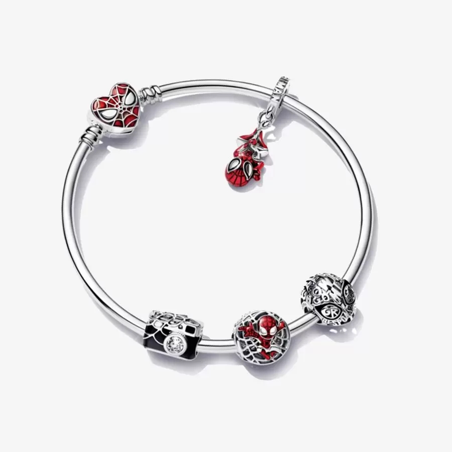 High Polish Bangle 100% 925 Sterling Silver Spider Pendant charm Bracelet Fashion Wedding Jewelry Set Making for Women Gifts
High Polish Bangle 100% 925 Sterling Silver Spider Pendant charm Bracelet Fashion Wedding Jewelry Set Making for Women Gifts