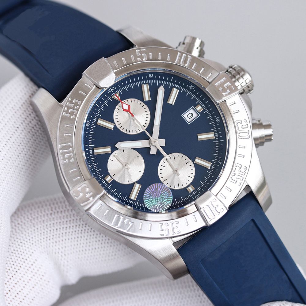 Mens Quartz Watches 45MM Waterproof Watch Black Dial with Canvas Rubber Strap Style Classic Wristwatches montre de luxe, Color 1
Mens Quartz Watches 45MM Waterproof Watch Black Dial with Canvas Rubber Strap Style Classic Wristwatches montre de luxe, Color 1