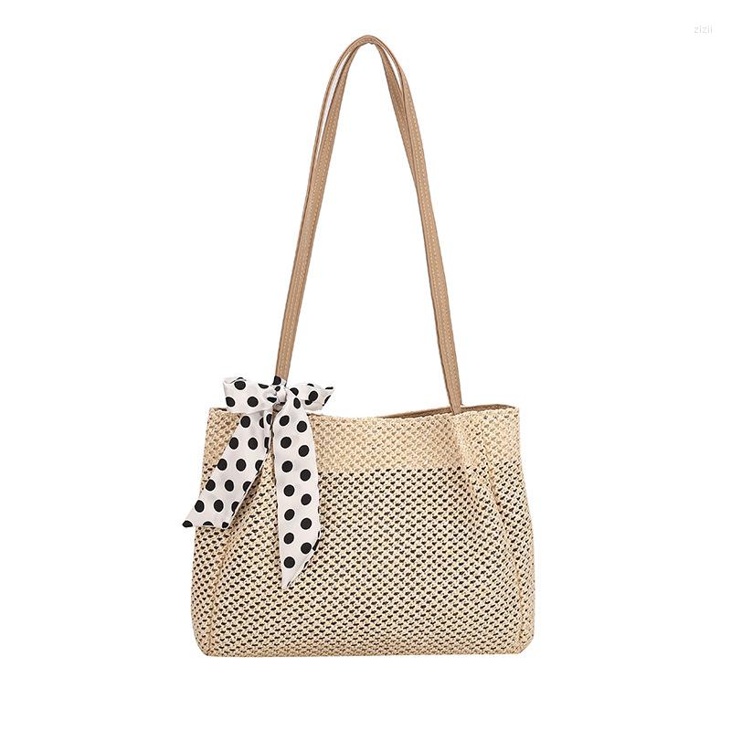 Evening Bags 2022 Summer Trendy Fashion Simple Large-capacity Woven Portable Shoulder Tote Bag, Beige 
Evening Bags 2022 Summer Trendy Fashion Simple Large-capacity Woven Portable Shoulder Tote Bag, Beige