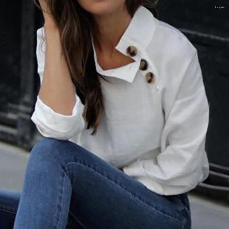 Women' Blouses Lugentolo Linen Tops Women Fall Fashion Long Sleeve Shirt Loose O-Neck White Office Lady Blouse
Women' Blouses Lugentolo Linen Tops Women Fall Fashion Long Sleeve Shirt Loose O-Neck White Office Lady Blouse