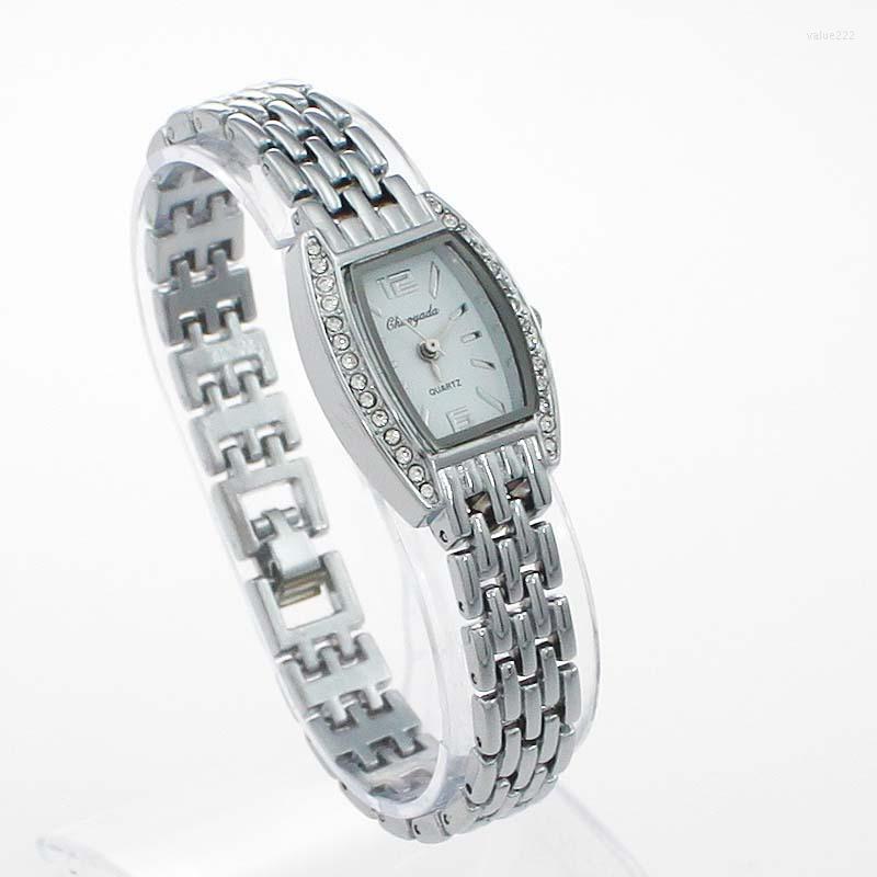 Wristwatches Stylish Fashion Jewelry Watches Ladies Girl Women's Watch Quartz Analog Stainless Steel Bracelet Casual Wristwatch O47, White
Wristwatches Stylish Fashion Jewelry Watches Ladies Girl Women's Watch Quartz Analog Stainless Steel Bracelet Casual Wristwatch O47, White