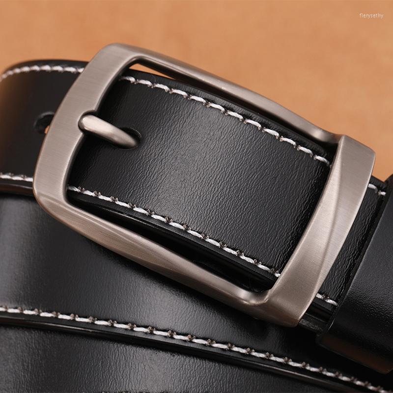 Belts Fancy Jeans Leather Belt For Man High Quality Metal Buckle Men's Genuine Strap Luxury Designer Cowboy Casual Male, Black
Belts Fancy Jeans Leather Belt For Man High Quality Metal Buckle Men's Genuine Strap Luxury Designer Cowboy Casual Male, Black