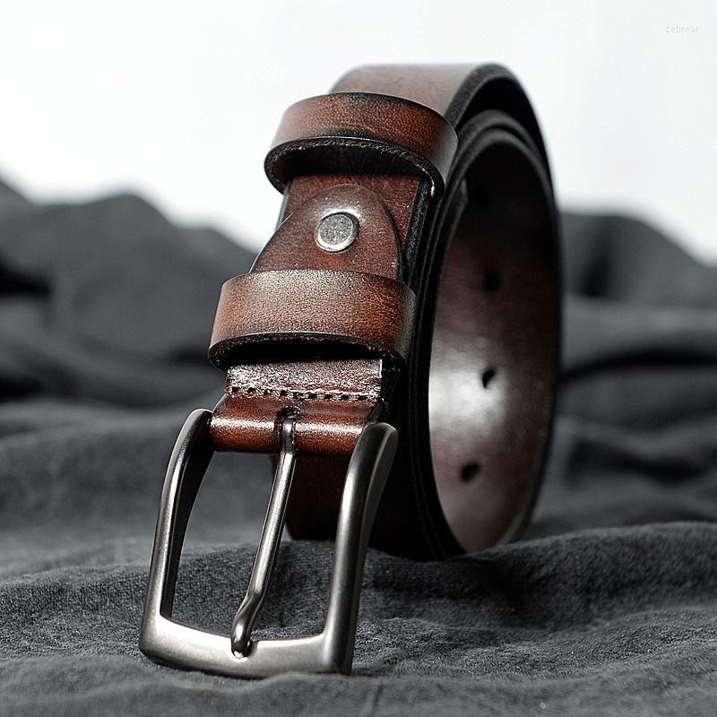Belts Men's Belt Casual All-match Pin Buckle Designer Cowhide Fashion Jeans Ladies Classic Retro Dress Ceinture Femme Luxe 3.3cm, Black
Belts Men's Belt Casual All-match Pin Buckle Designer Cowhide Fashion Jeans Ladies Classic Retro Dress Ceinture Femme Luxe 3.3cm, Black