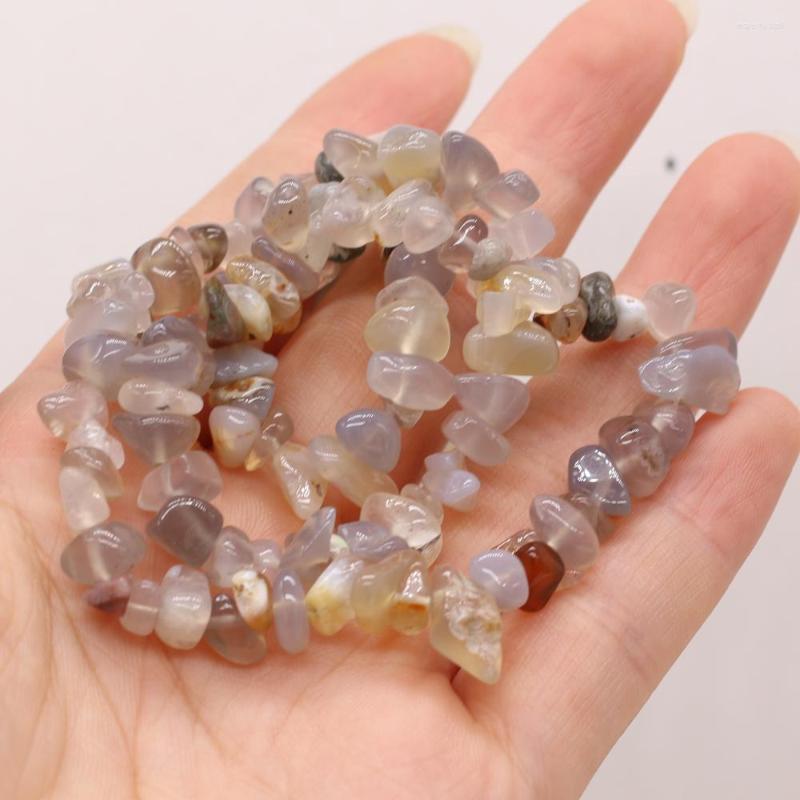 Beads Natural SemStone Grey Agates Gravel Bead 5-8mm For Jewelry Making DIY Necklace Bracelet Accessories Charm Gift 40CM
Beads Natural SemStone Grey Agates Gravel Bead 5-8mm For Jewelry Making DIY Necklace Bracelet Accessories Charm Gift 40CM