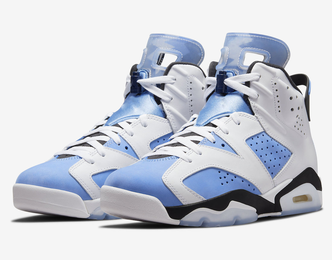 2022 Release Authentic 6 UNC Basketball Shoes University Blue 6S White College Navy Black Men Women Outdoor Sports Sneakers With Original box Size US7-13
2022 Release Authentic 6 UNC Basketball Shoes University Blue 6S White College Navy Black Men Women Outdoor Sports Sneakers With Original box Size US7-13