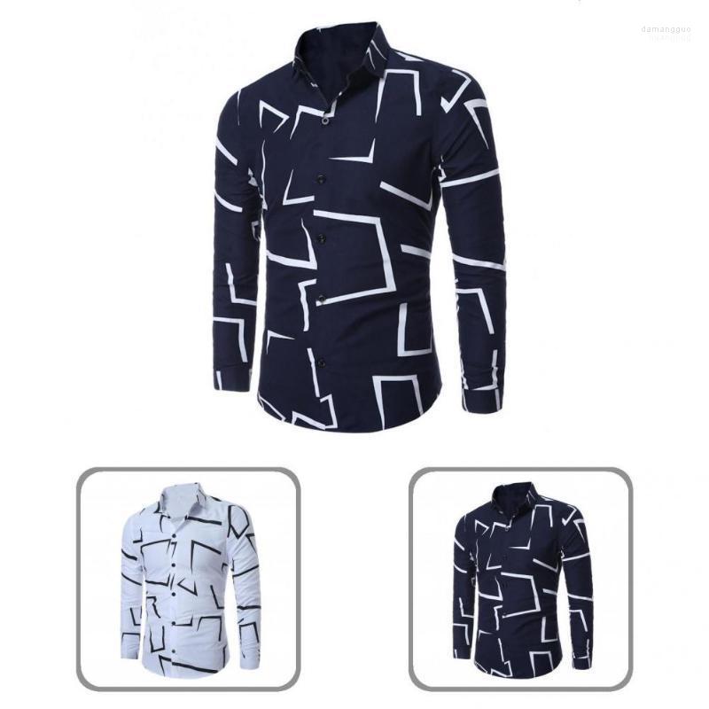 Men's Casual Shirts Men's Men Shirt Contrast Colors Autumn Irregular Pattern Buttons Trendy Streetwear Top, Black
Men's Casual Shirts Men's Men Shirt Contrast Colors Autumn Irregular Pattern Buttons Trendy Streetwear Top, Black