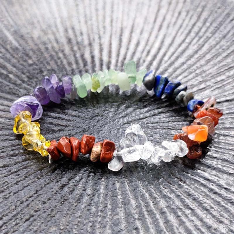 Charm Bracelets 5mm-8mm Seven Chakras Gravel Stone Beads Bracelet Women Men Energy Buddha Jewelry
Charm Bracelets 5mm-8mm Seven Chakras Gravel Stone Beads Bracelet Women Men Energy Buddha Jewelry