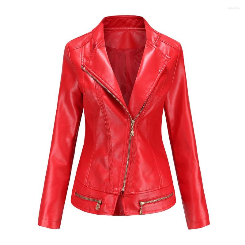 Women' Fur 2022 Fashion Lady' PU Leather Clothes Thin Spring And Autumn Trend Small Coat Slim Tall Women' Jacket Casual, Red
Women' Fur 2022 Fashion Lady' PU Leather Clothes Thin Spring And Autumn Trend Small Coat Slim Tall Women' Jacket Casual, Red