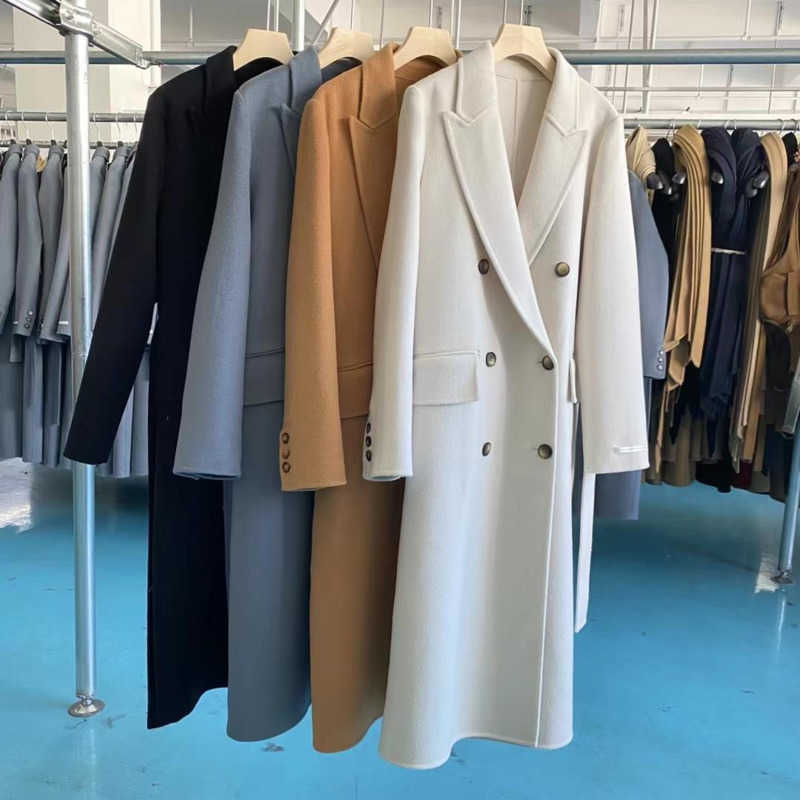 ladies woolen coats max designer thermal Coat luxury thick long cashmere coat all match windbreaker, Mixed rice
ladies woolen coats max designer thermal Coat luxury thick long cashmere coat all match windbreaker, Mixed rice
