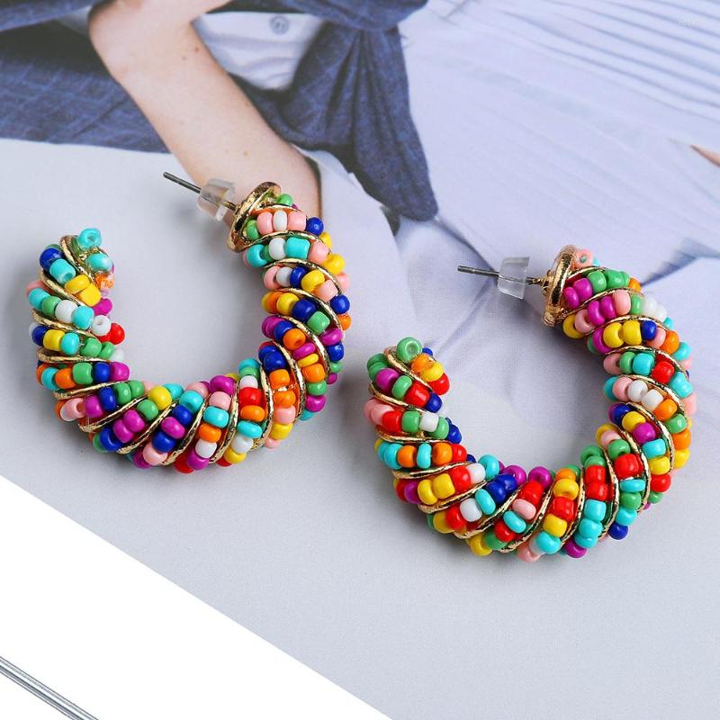 Stud Earrings Boho Fashion Beaded For Women Girl Charm Modern Female Fine Decorations Vintage Luxury Design Jewelry Gift
Stud Earrings Boho Fashion Beaded For Women Girl Charm Modern Female Fine Decorations Vintage Luxury Design Jewelry Gift
