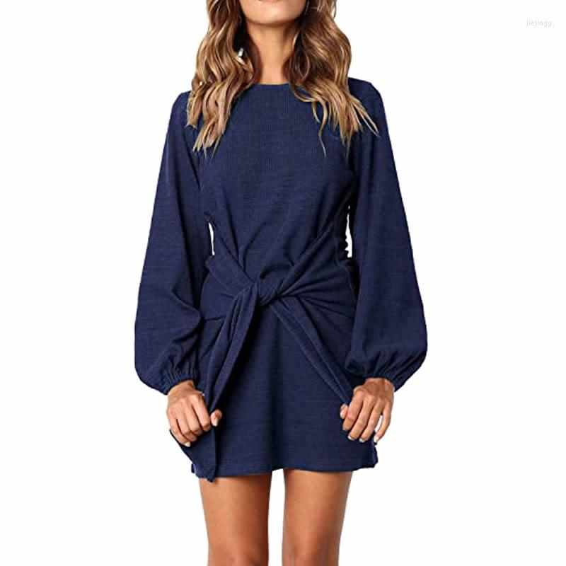 Casual Dresses Women' Clothing 2022 Fashion Explosions Chiffon Solid Color Plus Size Loose Simple Lantern Sleeve Dress Belt Slim, Black
Casual Dresses Women' Clothing 2022 Fashion Explosions Chiffon Solid Color Plus Size Loose Simple Lantern Sleeve Dress Belt Slim, Black