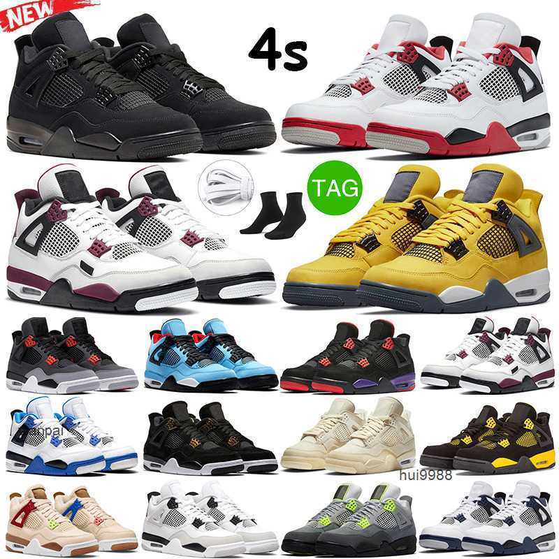 2023 4s Fire Red Thunder Retro Men Women Basketball Shoes Infrared Jumpman 4 Black Cat Pure Money Sail Mens Trainer Neon Sports Sneakers Jordam Jerdon, #12 bred
2023 4s Fire Red Thunder Retro Men Women Basketball Shoes Infrared Jumpman 4 Black Cat Pure Money Sail Mens Trainer Neon Sports Sneakers Jordam Jerdon, #12 bred