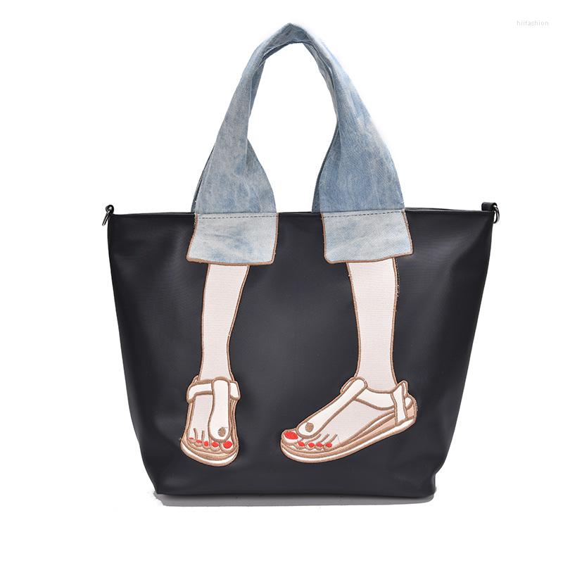 Evening Bags Large Capacity Fashion Tote Bag Nylon Embroidered Shoulder Messenger Handbag Wild, Black
Evening Bags Large Capacity Fashion Tote Bag Nylon Embroidered Shoulder Messenger Handbag Wild, Black