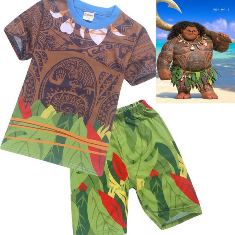 Clothing Sets Summer Baby Boy Clothes Cartoon Maui Print Costume Kid Girl Casual Children Top Tee Short Sleeve T Shirts Shorts 2Pcs, Brown
Clothing Sets Summer Baby Boy Clothes Cartoon Maui Print Costume Kid Girl Casual Children Top Tee Short Sleeve T Shirts Shorts 2Pcs, Brown