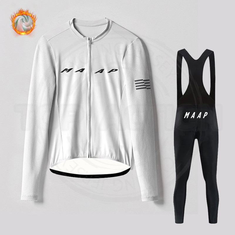 Cycling Shirts Tops White Winter Thermal Fleece Maap Jersey Set Racing Bike Suit Mountian Bicycle Clothing Ropa Ciclismo 221028, Winter shirt 11
Cycling Shirts Tops White Winter Thermal Fleece Maap Jersey Set Racing Bike Suit Mountian Bicycle Clothing Ropa Ciclismo 221028, Winter shirt 11
