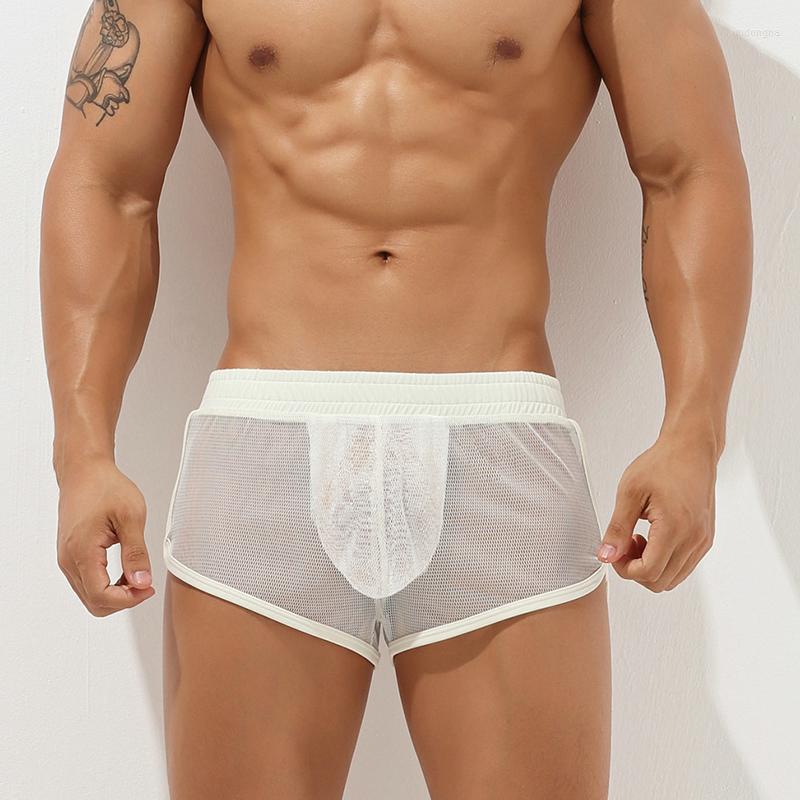 Men's Sleepwear 2022 Est Men Pajamas Shorts Transparent Boxer Sexy Gay Underwear Breathable Sleep Wear White Sleeping Short XXL, Black
Men's Sleepwear 2022 Est Men Pajamas Shorts Transparent Boxer Sexy Gay Underwear Breathable Sleep Wear White Sleeping Short XXL, Black