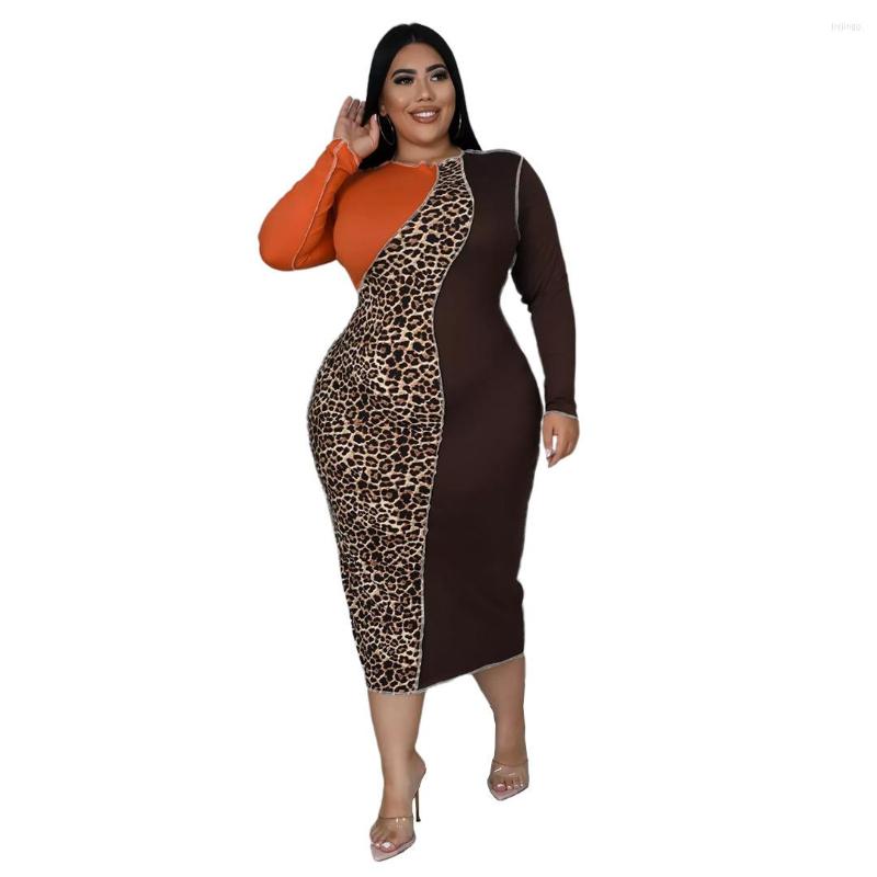 Casual Dresses Cutubly Leopard Print Female O-neck Sexy Dress Bodycon Long Women Patchwork 2022 Full Sleeve Vestido Classic Party Club, Multi
Casual Dresses Cutubly Leopard Print Female O-neck Sexy Dress Bodycon Long Women Patchwork 2022 Full Sleeve Vestido Classic Party Club, Multi
