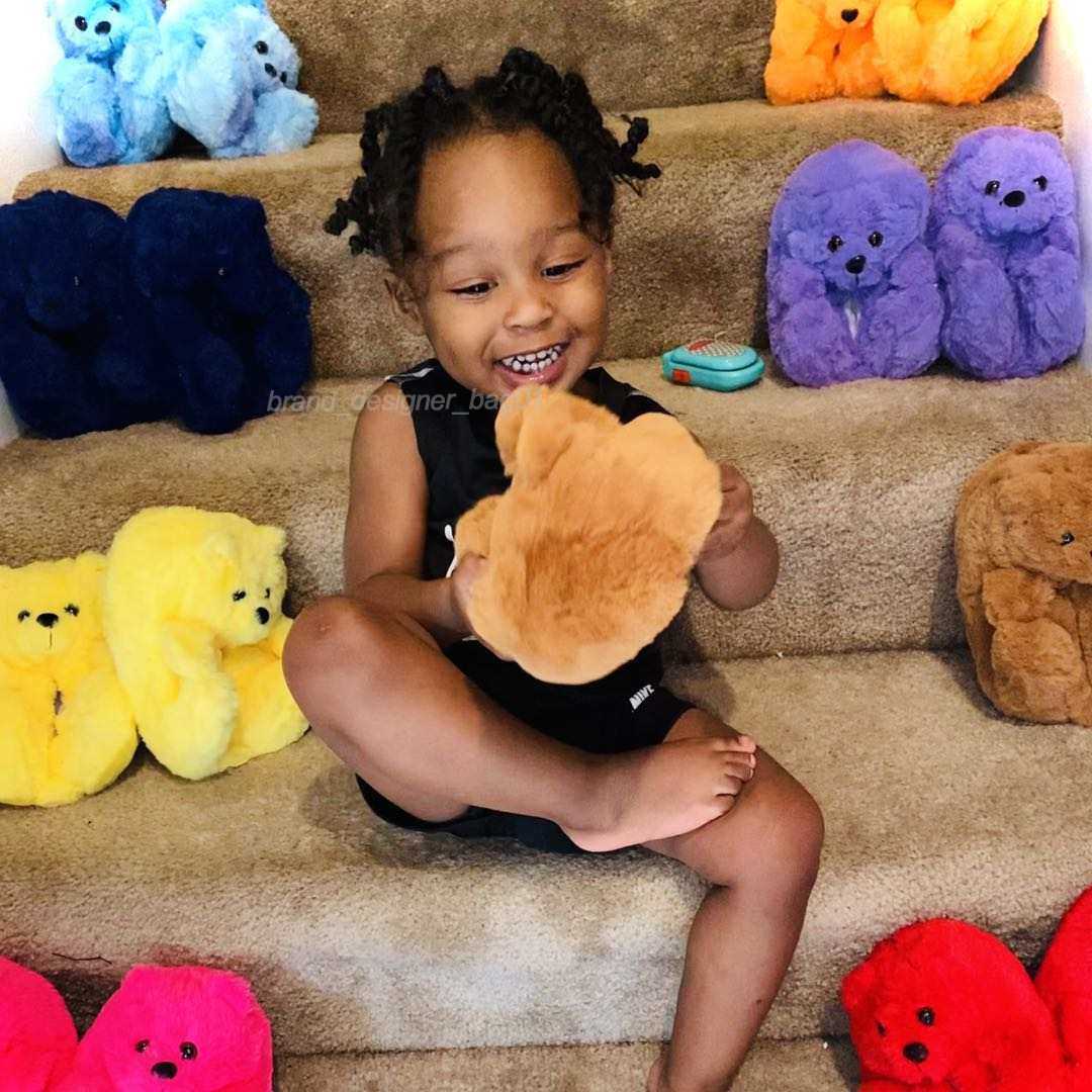 Slippers New color Teddy bear kids slipper suitable for 5-10 years olds kids house bedroom fur slipper for boy and girl 102922H, Rose red
Slippers New color Teddy bear kids slipper suitable for 5-10 years olds kids house bedroom fur slipper for boy and girl 102922H, Rose red