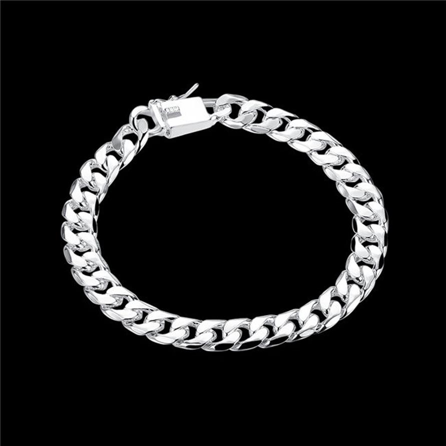 ship 8MM square buckle side brace 925 silver bracelet JSPB227 Beast gift men and women sterling silver plated Chain link bra267l
ship 8MM square buckle side brace 925 silver bracelet JSPB227 Beast gift men and women sterling silver plated Chain link bra267l