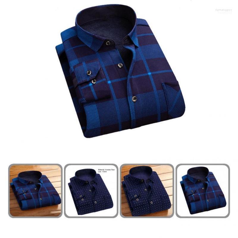 Men's Casual Shirts Men's Grid Terrific Thicken Cardigan Male Shirt Acetate Fiber Business For Home, Blue
Men's Casual Shirts Men's Grid Terrific Thicken Cardigan Male Shirt Acetate Fiber Business For Home, Blue