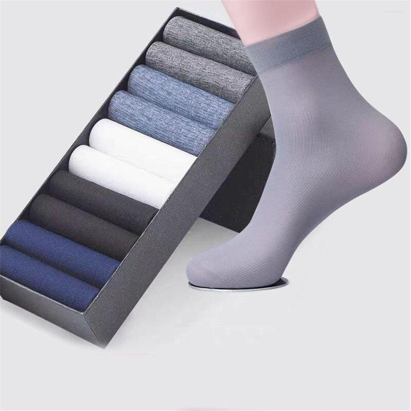 Men's Socks Fashion Casual Male Elastic Breathable Crystal Silk Men's Sock Ultra-thin Summer Business Black
Men's Socks Fashion Casual Male Elastic Breathable Crystal Silk Men's Sock Ultra-thin Summer Business Black