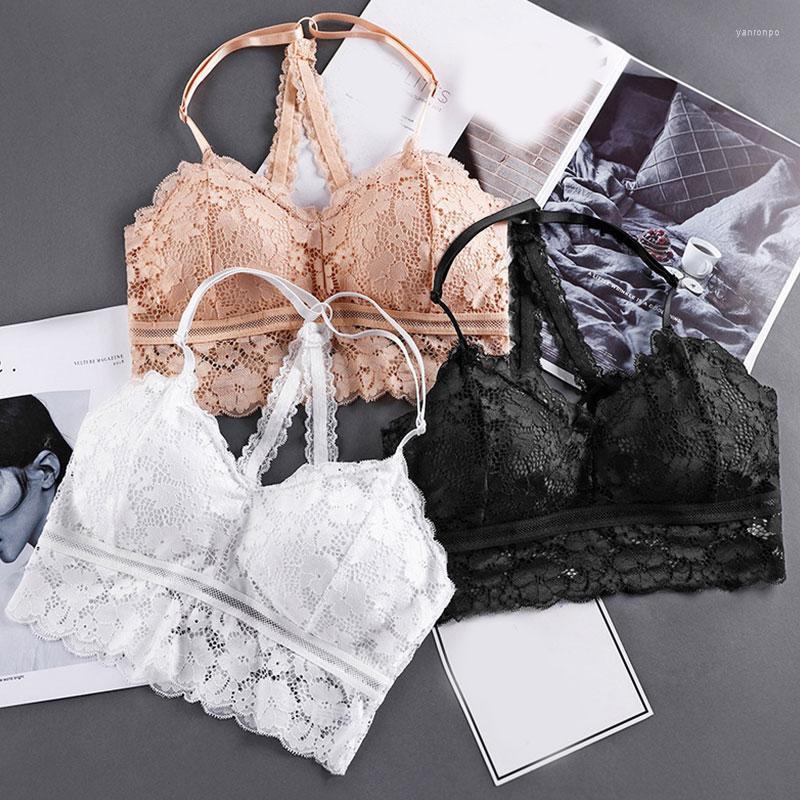 Bustiers & Corsets Women Hollow Out Bralette Beauty Back Lace Underwear Sexy Vest Female Add Pad Wireless Bra Seamless Lingerie Tube Top, Black
Bustiers & Corsets Women Hollow Out Bralette Beauty Back Lace Underwear Sexy Vest Female Add Pad Wireless Bra Seamless Lingerie Tube Top, Black
