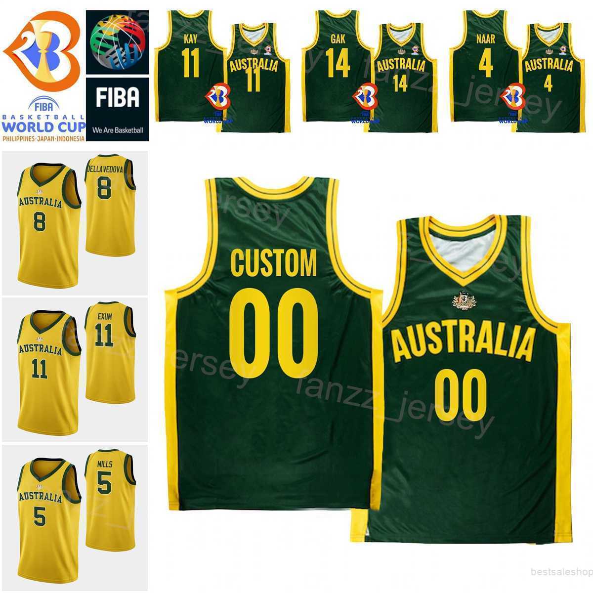 Screen Print National Team Fiba Australia Basketball 13 Sam Froling Jersey 5 Tyrese Proctor 10 Mitch McCarron 25 Rhys Vague 23 Keanu Pinder 7 Thon Maker For Sport Fans, Green
Screen Print National Team Fiba Australia Basketball 13 Sam Froling Jersey 5 Tyrese Proctor 10 Mitch McCarron 25 Rhys Vague 23 Keanu Pinder 7 Thon Maker For Sport Fans, Green
