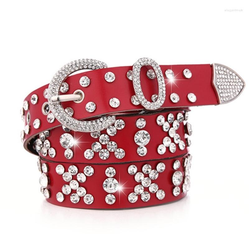 Belts Goth Rhinestones Women Genuine-Leather Straps Cowgirl Y2K Girls Fashion Belt For Jeans Men DXAA, White
Belts Goth Rhinestones Women Genuine-Leather Straps Cowgirl Y2K Girls Fashion Belt For Jeans Men DXAA, White
