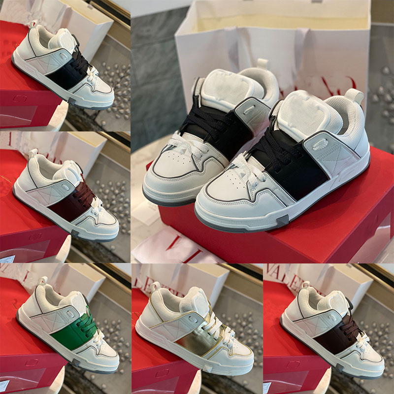 women's casual sports shoes white black red gold designer fashion shoes men's and leather breathable low-top outdoorshoes Eur36-45, Grey
women's casual sports shoes white black red gold designer fashion shoes men's and leather breathable low-top outdoorshoes Eur36-45, Grey
