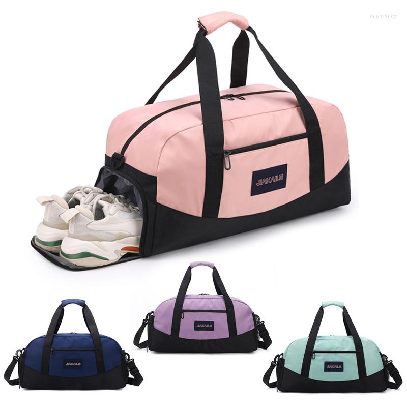 Outdoor Bags Fitness Gym For Women Female Beach Traveling Luggage Handbag Duffel Shoulder Shoes Swimming Training Weekend Sports, Black color
Outdoor Bags Fitness Gym For Women Female Beach Traveling Luggage Handbag Duffel Shoulder Shoes Swimming Training Weekend Sports, Black color