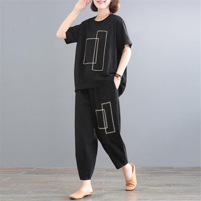 Women's Tracksuits 2022 Summer Clothes Women 5XL Sports Suit Top And Pant Two Piece Sportwear Home Big Tracksuit Matching Set, Picture shown
Women's Tracksuits 2022 Summer Clothes Women 5XL Sports Suit Top And Pant Two Piece Sportwear Home Big Tracksuit Matching Set, Picture shown