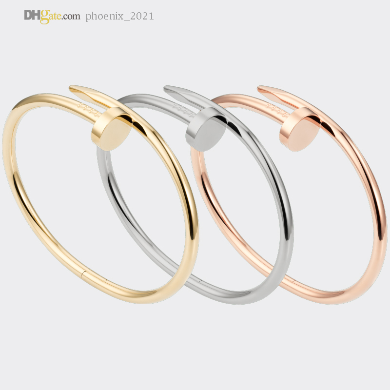 Nail Bracelets Designer Bracelet Carti Mens Bangle For Women Luxury Jewelry Titanium Steel Gold-Plated Never Fade Not Allergic Gold/Silver/Rose 21621802
Nail Bracelets Designer Bracelet Carti Mens Bangle For Women Luxury Jewelry Titanium Steel Gold-Plated Never Fade Not Allergic Gold/Silver/Rose 21621802