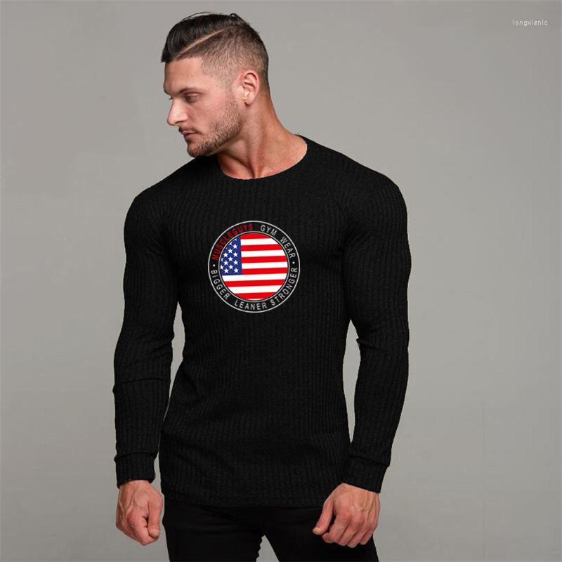 Men's Sweaters Muscleguys Sweater Men Brand Clothing Mens Print Casual Shirt Autumn Slim Fit Pullover O-Neck Pull Homme Top, Black
Men's Sweaters Muscleguys Sweater Men Brand Clothing Mens Print Casual Shirt Autumn Slim Fit Pullover O-Neck Pull Homme Top, Black